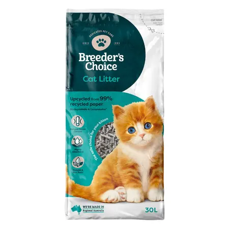 Breeders Choice Cat Litter 30L