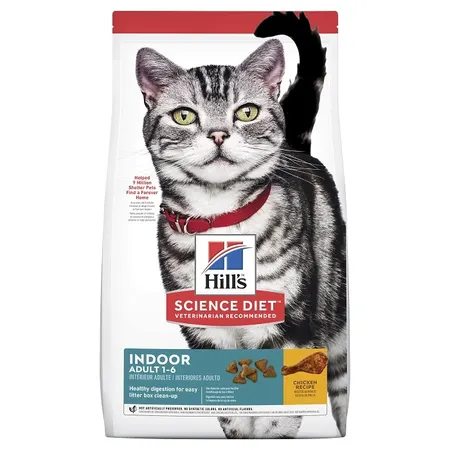 Hill's Science Diet Feline Adult Indoor Cat Food - 2kg