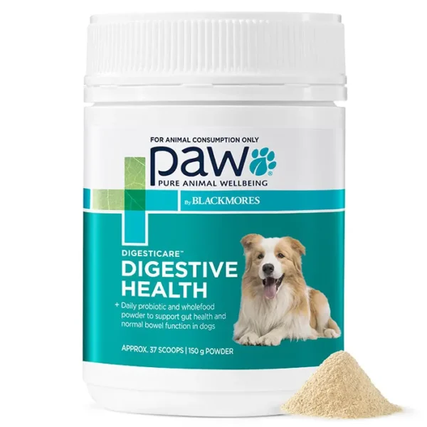 PAW Digesticare 60 Dog Supplement 150g