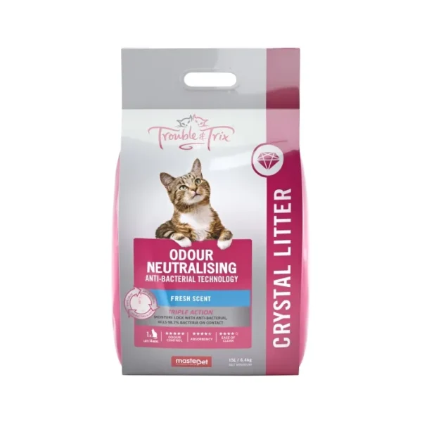 Trouble & Trix Anti Bacterial Cat Litter 15L 15L