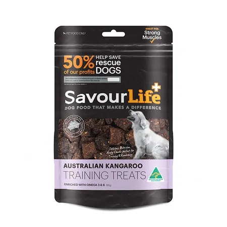 SavourLife Dog Training Treats Australian Kangaroo 165g