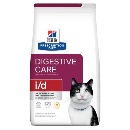 Hill's Prescription Diet I/D Digestive Care Adult Cat Food 1.8kg