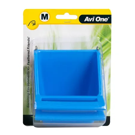 Avi One Feeder High Back With Perch Medium 2 Pack