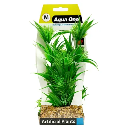 Aqua One Gravel Base Papyrus Plastic Plant Medium