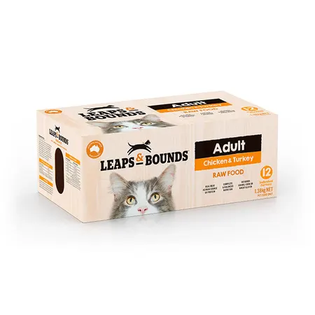 Leaps & Bounds Chicken & Turkey Cat Barf 1.38kg