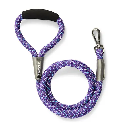 Pup Crew Pro Nightrunner Dog Lead Purple 120cm