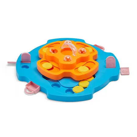 All Day Level 2 Pet Puzzle Feeder Orange