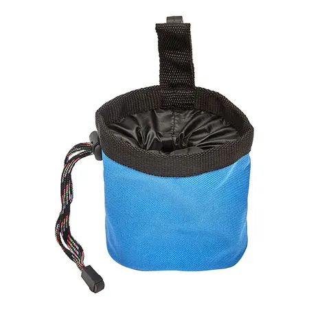 All Day Nylon Dog Treat Pouch Blue & Black