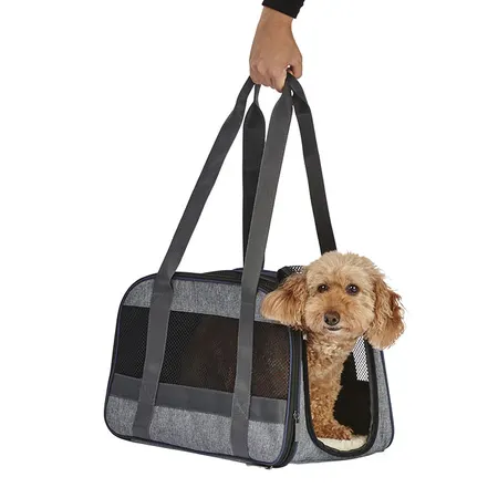 All Day Pet Carrier Blue Grey 420x260x280mm