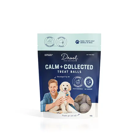 Drool By Dr Chris Brown Calm And Collected Dog Treat 110g