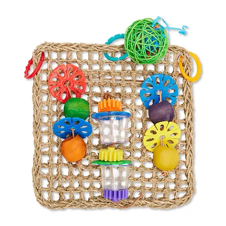 Watson & Williams Foraging Wall Bird Toy Multi Colour M