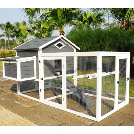 Watson & Williams Wooden Chicken House with Running Pen