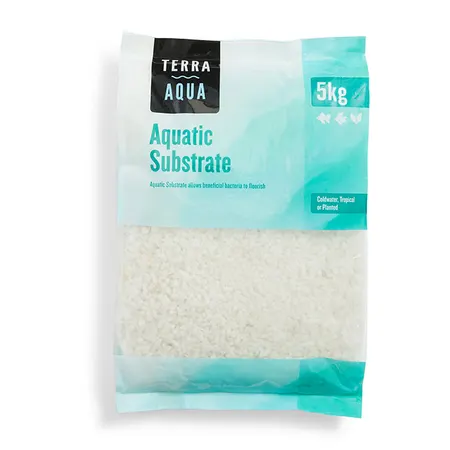 Terra Aqua Aquatic Gravel White 5kg