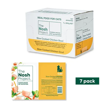 The Nosh Project Chicken Adult Cat Meal 300gx7