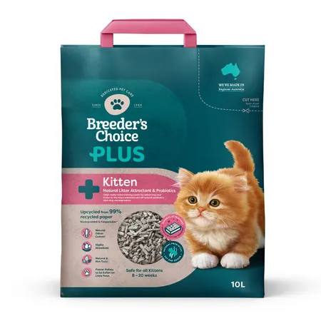 Breeders Choice Cat Litter Plus Kitten 10L