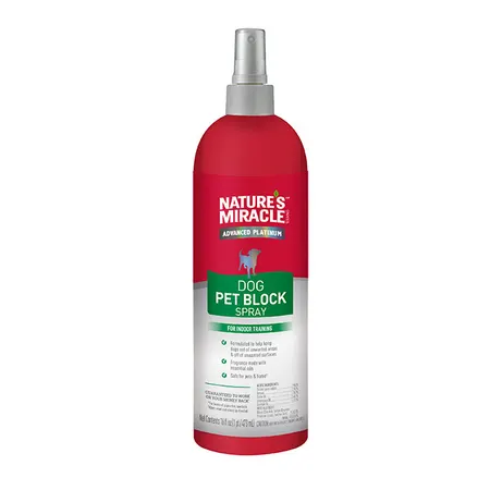 Nature's Miracle Advanced Platinum Pet Block Dog Spray 473ml