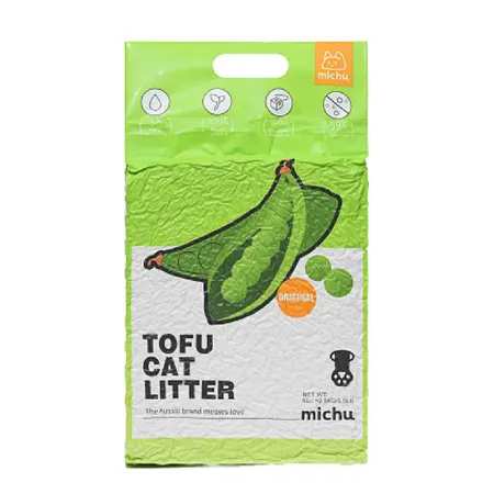 Michu Clumping Tofu Original Cat Litter 6L