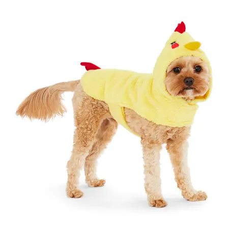 All Day Halloween Chicken Hooded Dog Costume