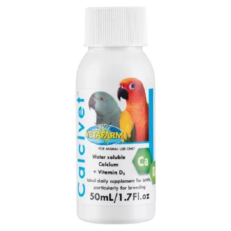 Vetafarm Calcivet Calcium Bird Supplement 50ml