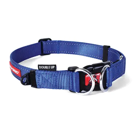 EzyDog Double Up Dog Collar Blue XLarge