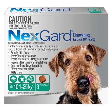 Nexgard For Medium Dog 10.1 - 25kg