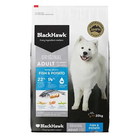 Black Hawk Fish And Potato Adult Dog Food