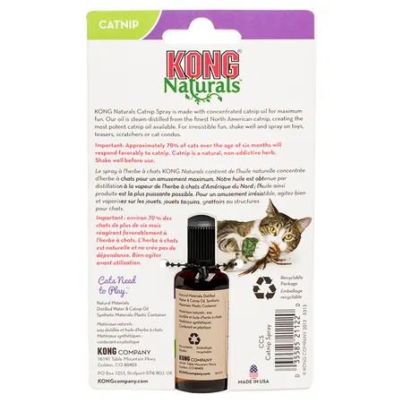 KONG Naturals Catnip Spray 30mL