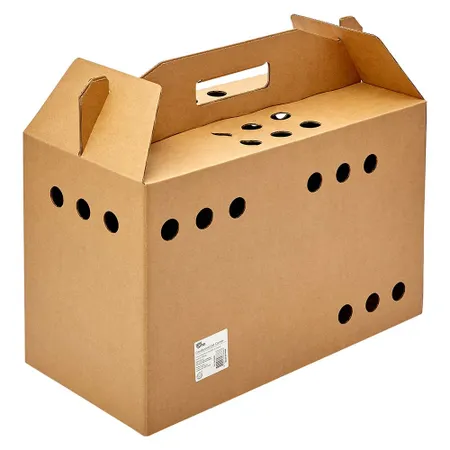 All Day Cardboard Cat Carrier 47x23x42cm