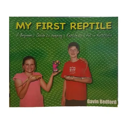 Dr Gavin Bedford Book My First Reptile