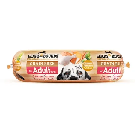 Leaps & Bounds Chicken Salmon & Sweet Potato Dog Roll 2kg