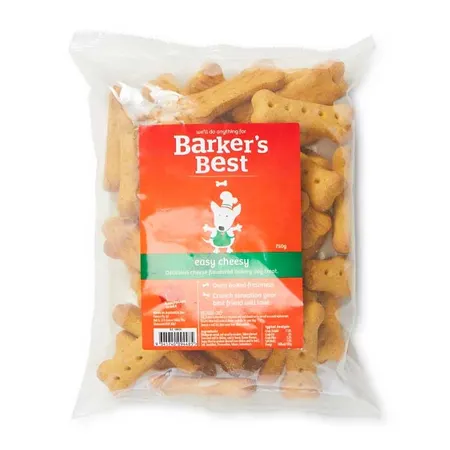 Barkers Best Cheese Biscuit Dog Treat 750g