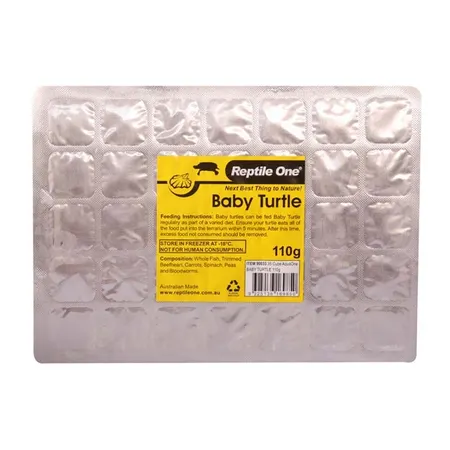 Aqua One Frozen Turtle Food Baby 110g