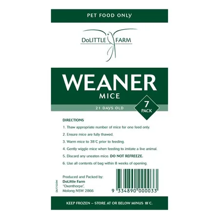 DoLittle Weaner Mice 7 Pack