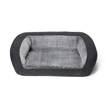 Snooza Orthopaedic Dog Sofa Chinchilla Grey Large 110x75x30cm