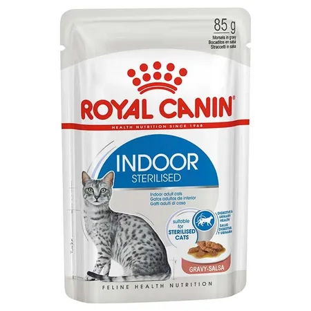 Royal Canin Indoor Adult Cat Pouch 85gx12