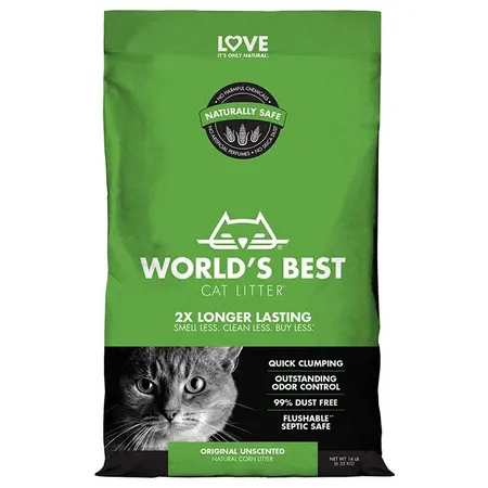 World's Best Cat Litter Original Clumping Cat Litter 6.35kg