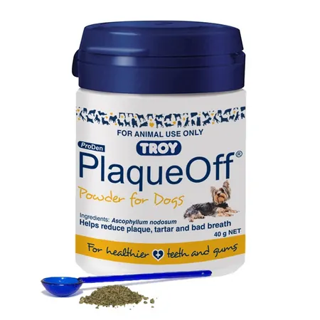 cfTroy Plaque Off Dog Powder 40g