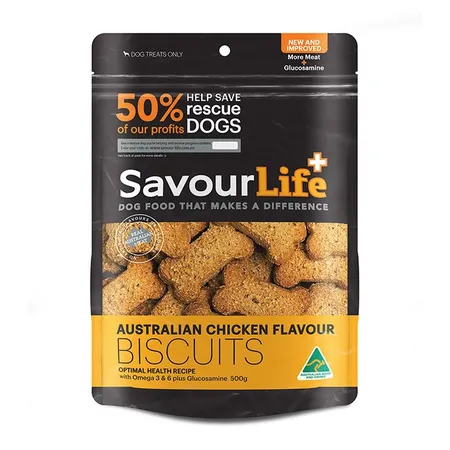 Savourlife Chicken Biscuit Dog Treat 500g