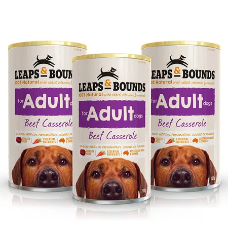 Leaps & Bounds Beef & Vegetable Casserole 700g x 36