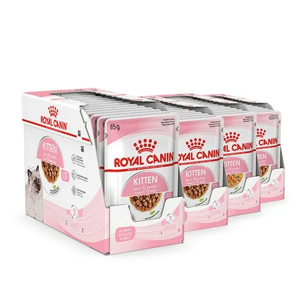 Royal Canin Kitten Food in Gravy 85g x 48