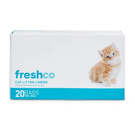 Freshco Cat Litter Liner 105x50cm 20PK