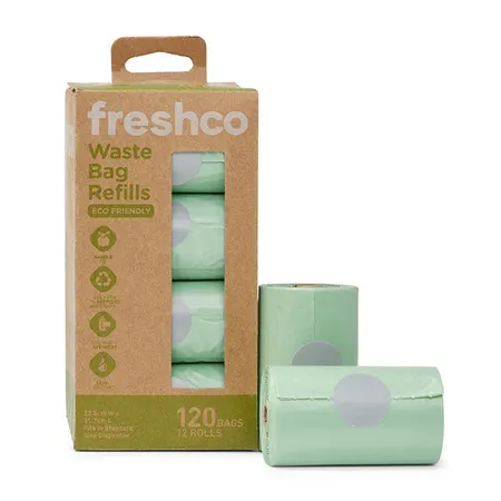 Freshco Eco Dog Waste Bags with Handles 120 Pack