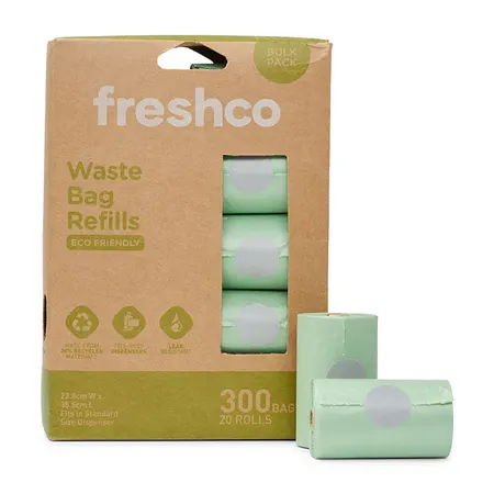 Freshco Eco Dog Waste Bags 300 Pack