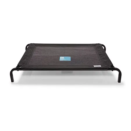 All Day Flea Free Dog Bed Black Pinstripe XLarge