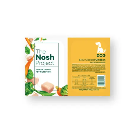 The Nosh Project Chicken Bowl Adult Dog Meal 500g