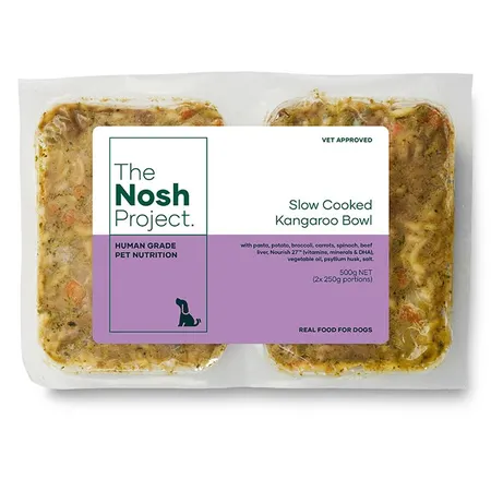 The Nosh Project Kangaroo Bowl Adult Dog Meal 500g